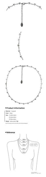 Medium Star Chain Necklace
