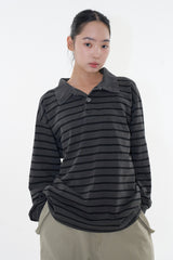 Modin pigment stripe polo