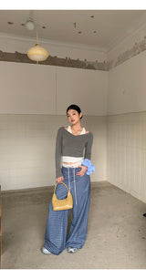 ザリアリティーダブルライン長袖Tシャツ