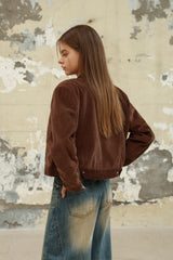 CORDUROY POINT RIDER JACKET