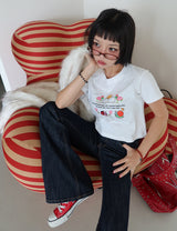 ヘイチュウキッチプリント半袖Tシャツ