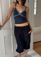 STITCH HAREM JOGGER PANTS