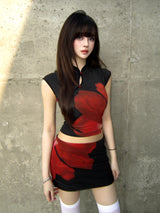 Red-flower set