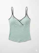 ロリポップミントスリーブレストップ (built-in bra)