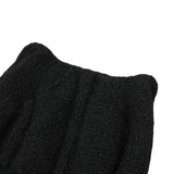 MISTY LEATHER PATCH CAT BEANIE