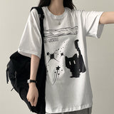 Glee cat cats ボックスフィット半袖