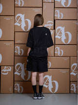 [24SS] AE ロゴ半袖Tシャツ レッド
