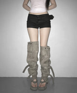belt micro shorts (2colors)