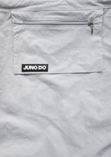 FLUTTER GYM SACK . GRAY