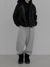 Dumble Wool Quilted Button Jumper