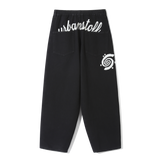Back Logo Artwork Denim Pants (BLACK)