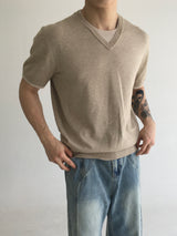 robe layered v neck(3colors)