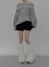 Dumble Fur Pouch Strap Belt