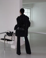 Backless body bootcut jumpsuit