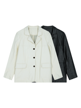 (W) Berk Leather Jacket