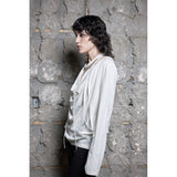 STRAP COWL TOP