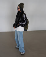 [UNISEX] トラックグロッシーウィンドブレーカージャージジャケット