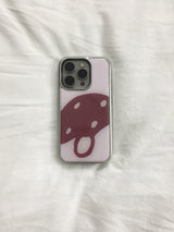 [ORDER MADE] BIG MUSHROOM CASE - PINK