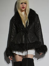 LINE SHEARLING JACKET