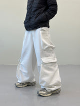 Double Pocket Multi Cargo Sweatpants 4C