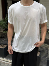 Liv layered u-neck short sleeve t-shirt