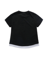 26SSウーマンポイントラベルレイヤードショートスリーブTシャツ
