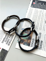 Twist Leather Bracelet
