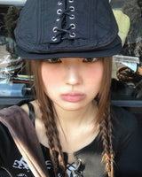 Strap hunting cap