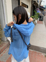 Arohin See-through Summer Hood Shirts