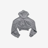 Veona Velvet Hooded Zip-Up