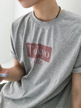Tokyo logo crop short sleeve T-Shirt 2C