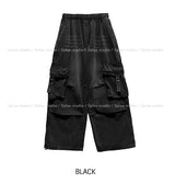 トリッツバックルカーゴデニムパンツ