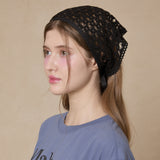 Lace Knit Bandana 4 COLOR