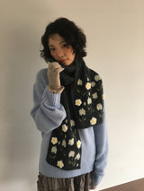 Daisy Wool Touch Muffler (2color)