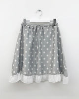 Vert polka dot skirt (2color)