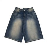 Exi Wide Bermuda Denim