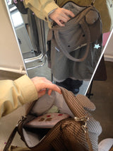 ミニハムスター ショルダー クロスバッグ(brown)