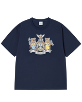 25FW NYオマージュ半袖Tシャツ ダークネイビー