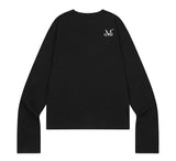 LIAM LEATHER PATCH LONG SLEEVE T (2 COLOR)