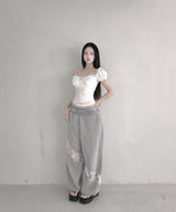 dream lace jogger pt (2colors)