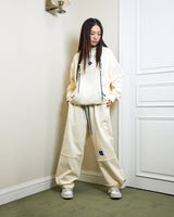 Snap curve sewat pants / butter