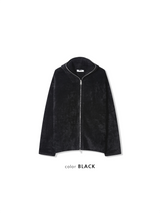 Wonder Angora Knit Zip-Up (4 Colors)