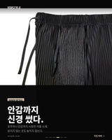 [ VIR Style Original ] INKKI ボタンレスプリーツワイドハーフパンツ