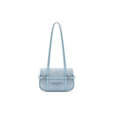 muva. Cowhide‑Velvet Single‑Strap Ding‑Ding Bag, Elegant Commute Underarm Purse for Women, 2026 New Original Style, New Arrival Mar 28