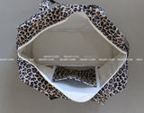 leopard leopard print big shoulder bag