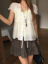 Under bloom lace camisole