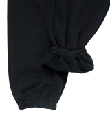 25FW BASIC LOGO NAPPING ZURRY PANTS BLACK
