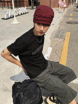 ストックセミクロップ ショートスリーブTシャツ4C