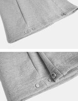 Snap Wide Sweat Pants