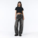 BTB : ブリーズウォッシングジーンズ [ASH CHARCOAL] [UNISEX]